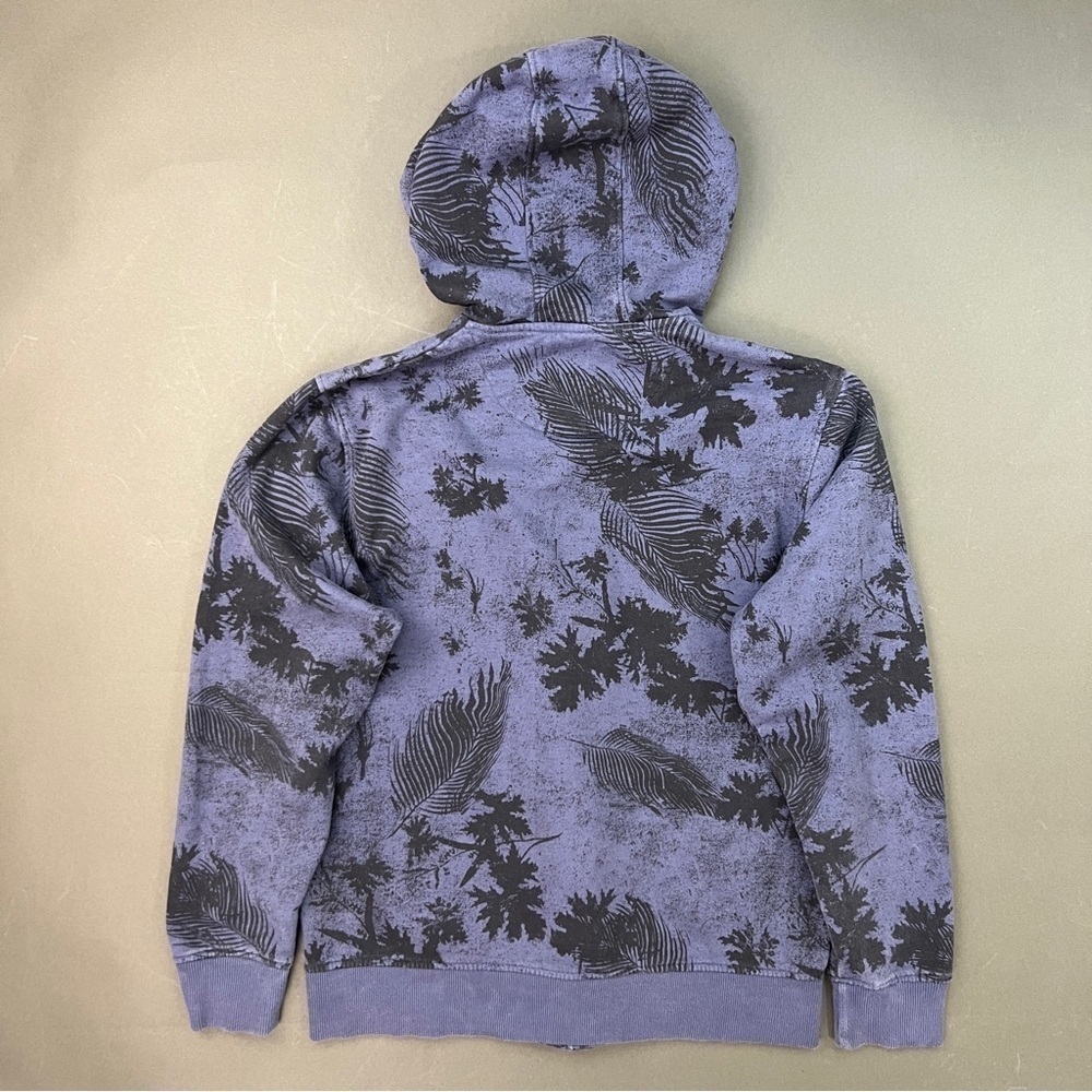 LEE COOPER ZIP UP FLORAL PRINT HOODIE - Picture 2 of 7